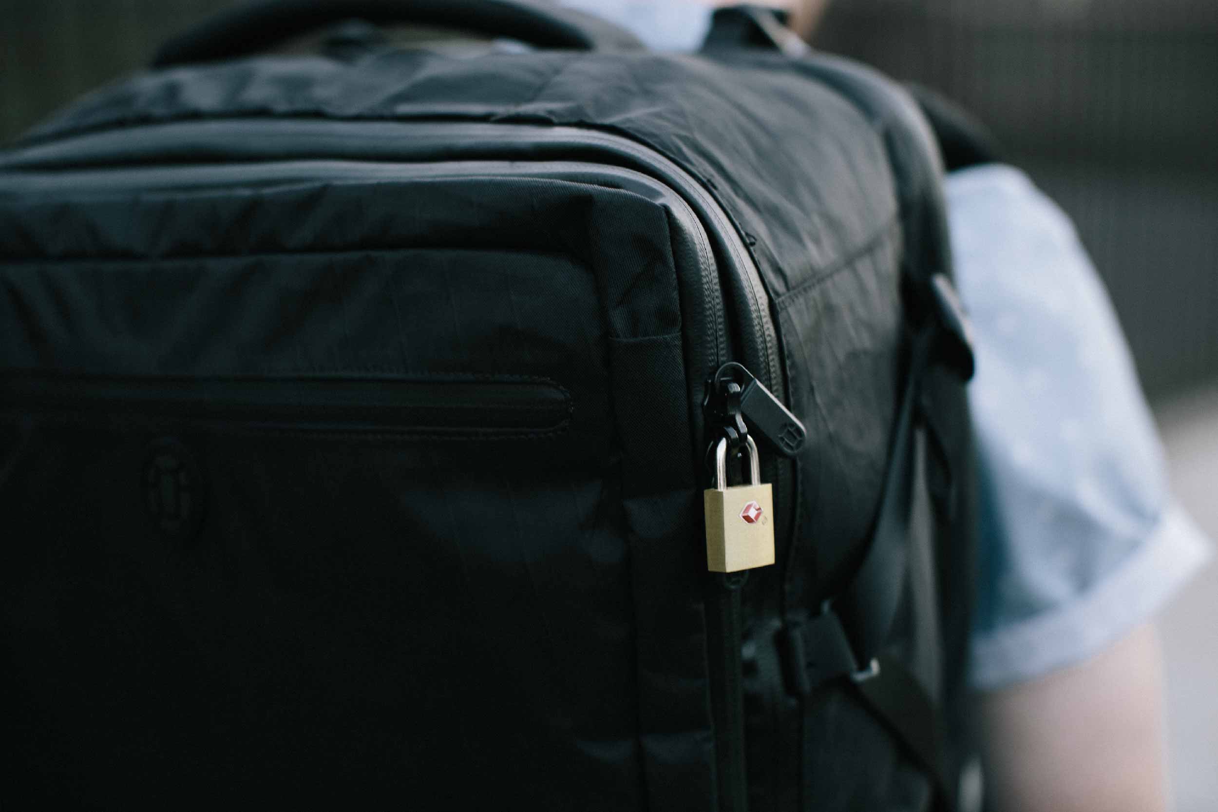 backpack lock