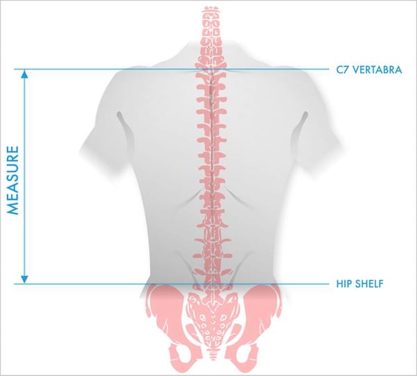 Backpack Fitting Chart