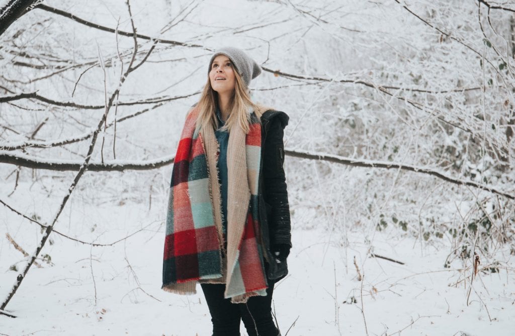 Best blanket scarf for 2024 travel