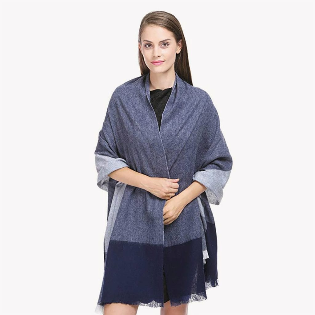 pashmina wrap with sleeves