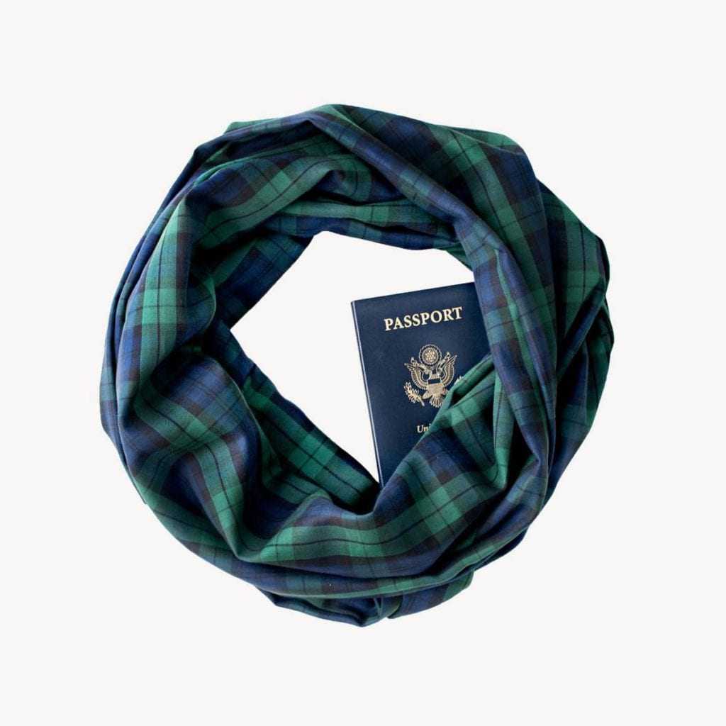 travel scarf for plane