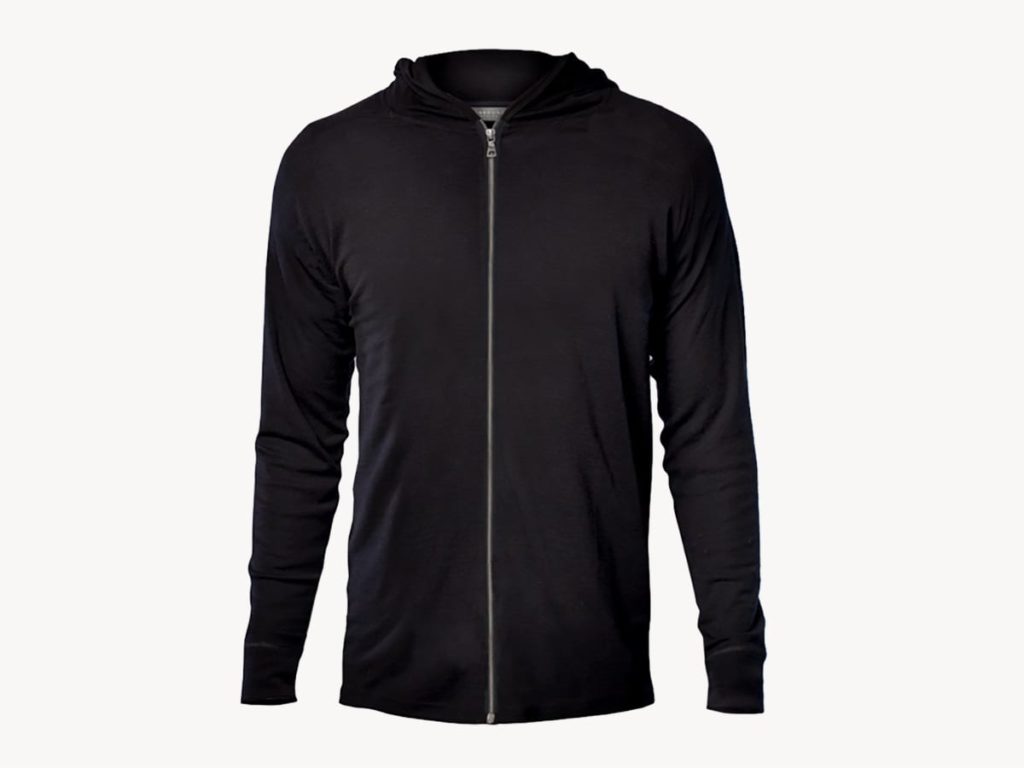 Lightweight zip up hot sale hoodie mens