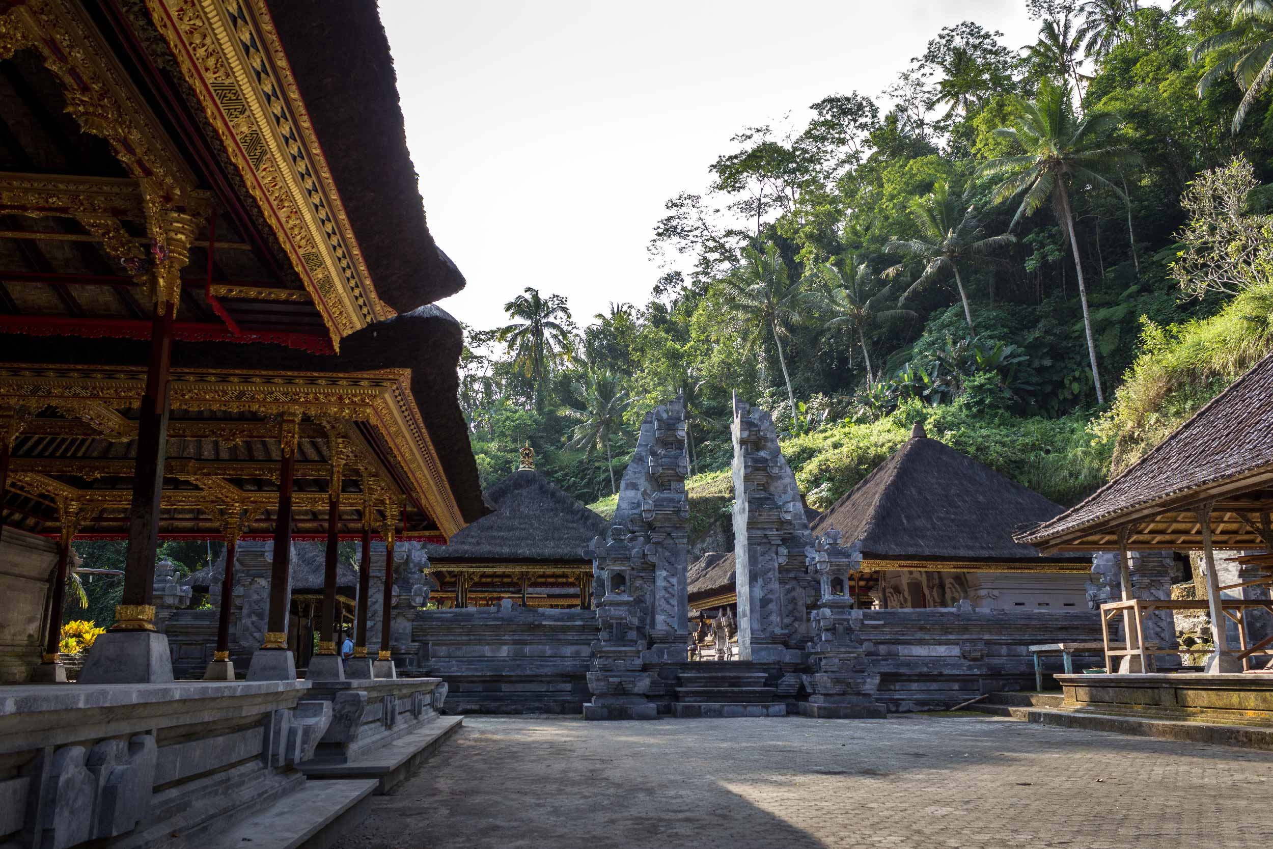 a temple in Bali