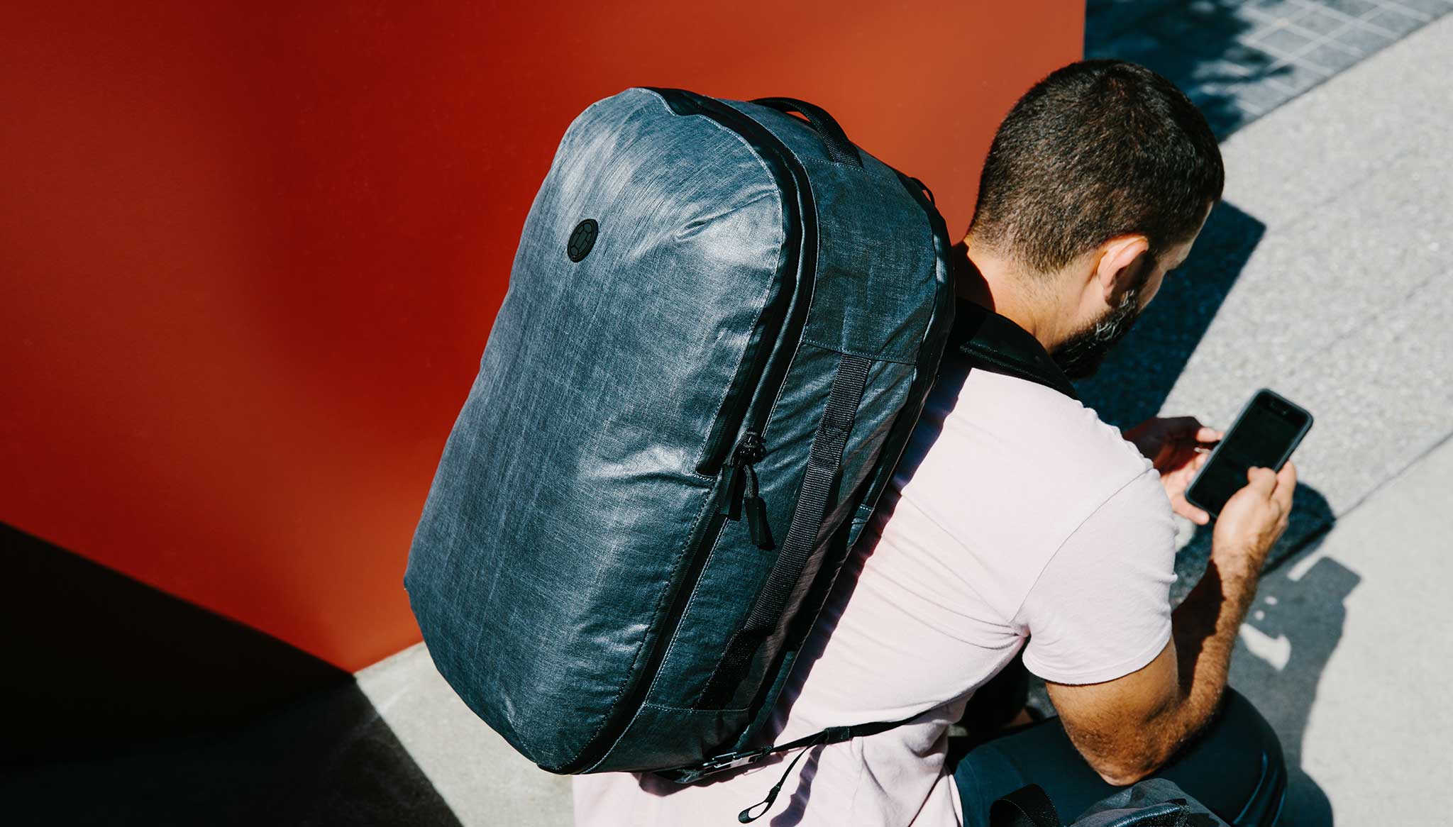 BagBase Twin Handle Square Backpack BG116 Polyester Rucksack Travelling Bag