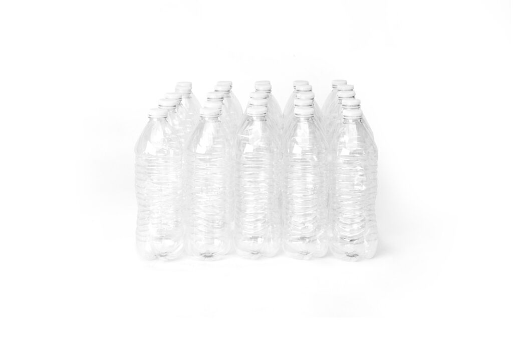 25 plastic water bottles (2)
