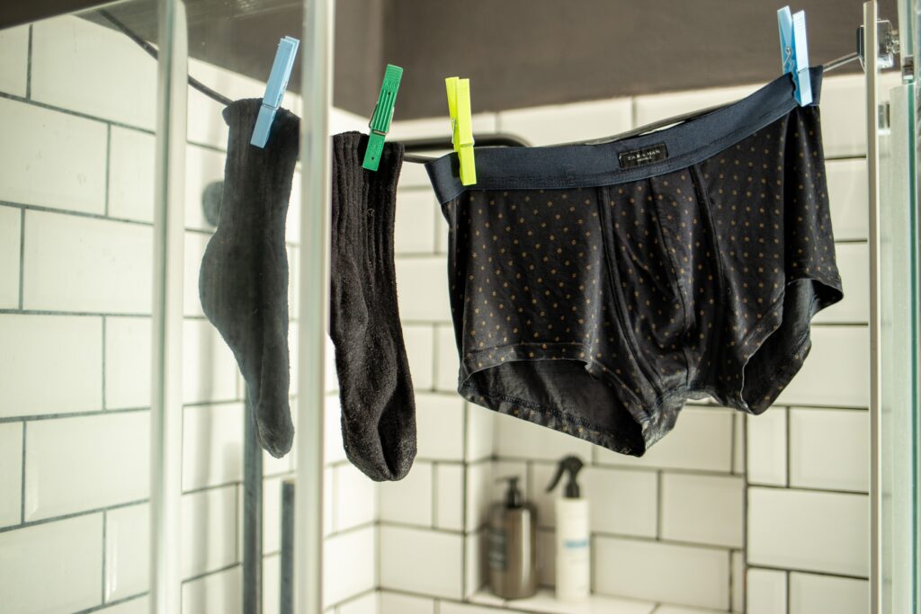 Yes! Put them in the wash before your first wear. This helps activate the  absorbing technology in the lining.