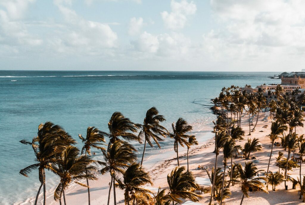 The beaches of the Dominican Republic.